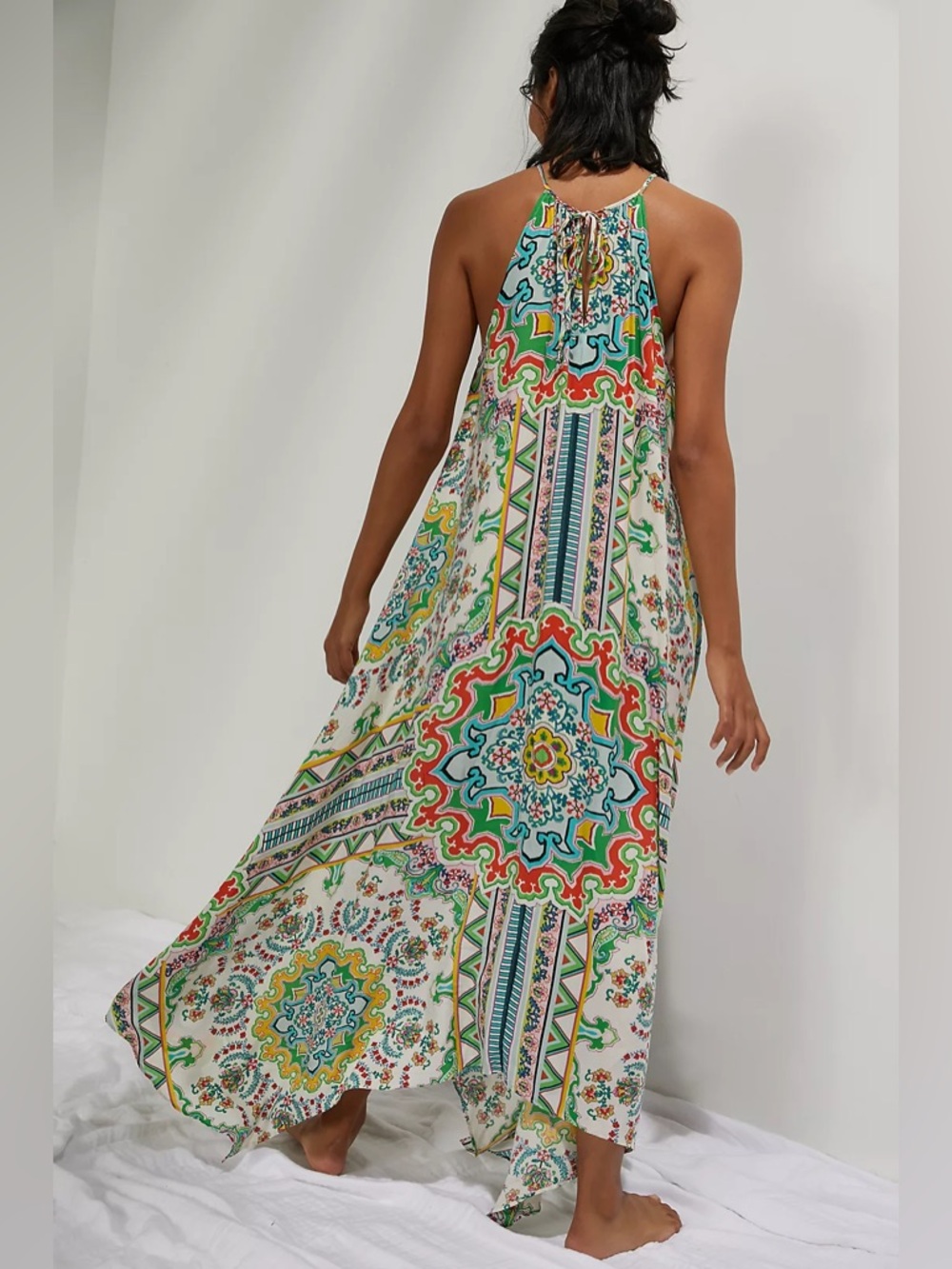 Halter tunic dress